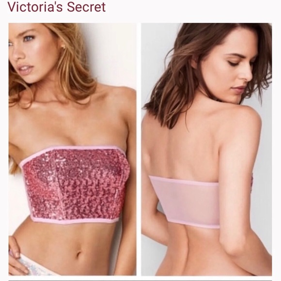 Victoria’s Secret Sequin bralette bandeau - Picture 2 of 4